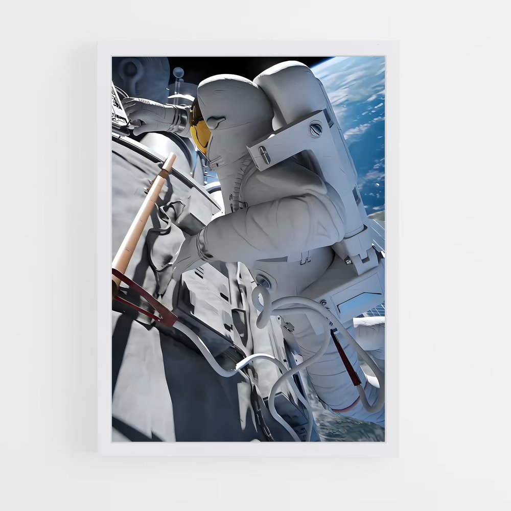 Poster Éblouissant des missions spatiales (vue 3)